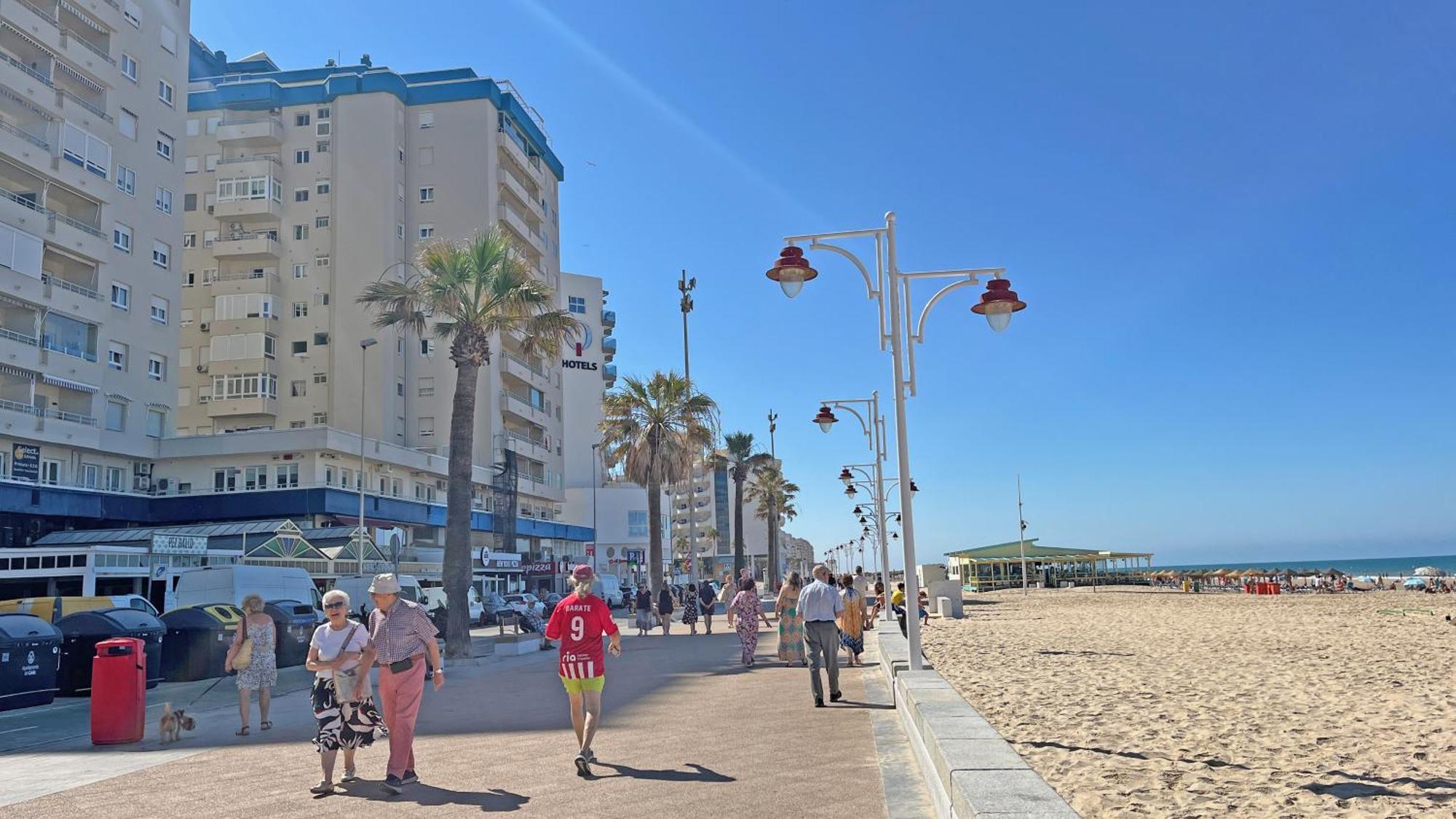 Sunset Victoria Beach Cadiz Dış mekan fotoğraf